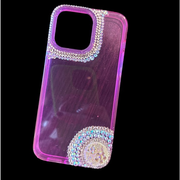 custom jeweled case for iphone pro max 14 - Picture 2 of 8